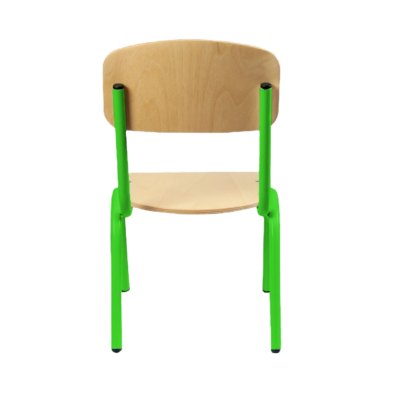 Miniatura: silla infantil para guarderias y colegios con madera de haya