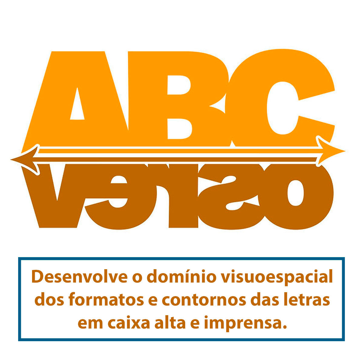 Jogo ABC Verso | Categoria Compreensão e Domínio visuoespacial