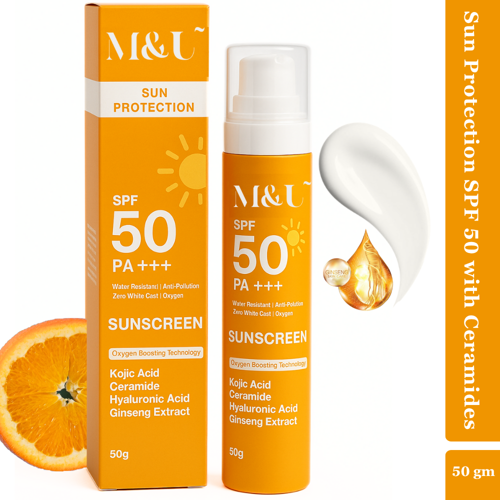 Oxygen boosting sunscreen SPF 50 PA+++