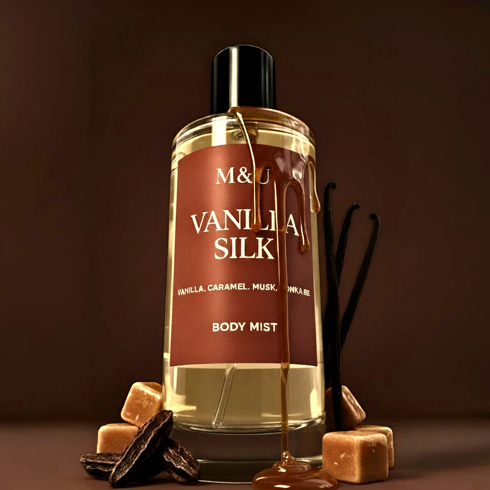 Vanilla Silk Body Mist with Caramel