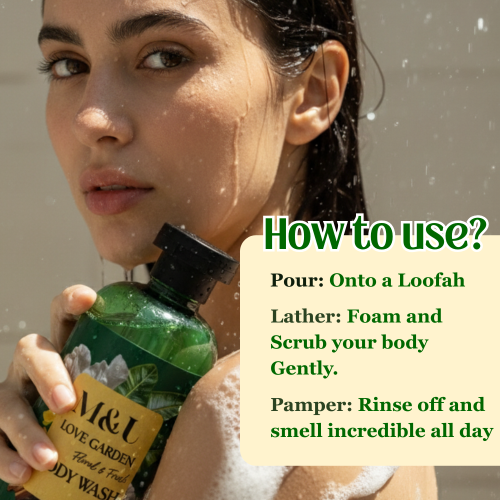 Love Garden Body Wash with Jasmine