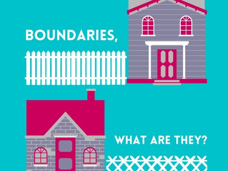 Boundaries: What are they?
