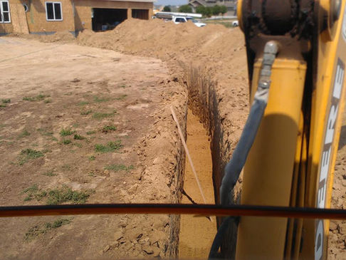 UTILITY TRENCHING FOR GEOTHERMAL EXCAVATION IN WINDSOR, CO