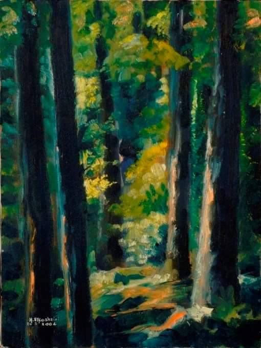 Deep Green, 12x8 in, $430