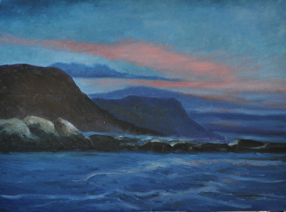 Seascape, 24x18 in, $600