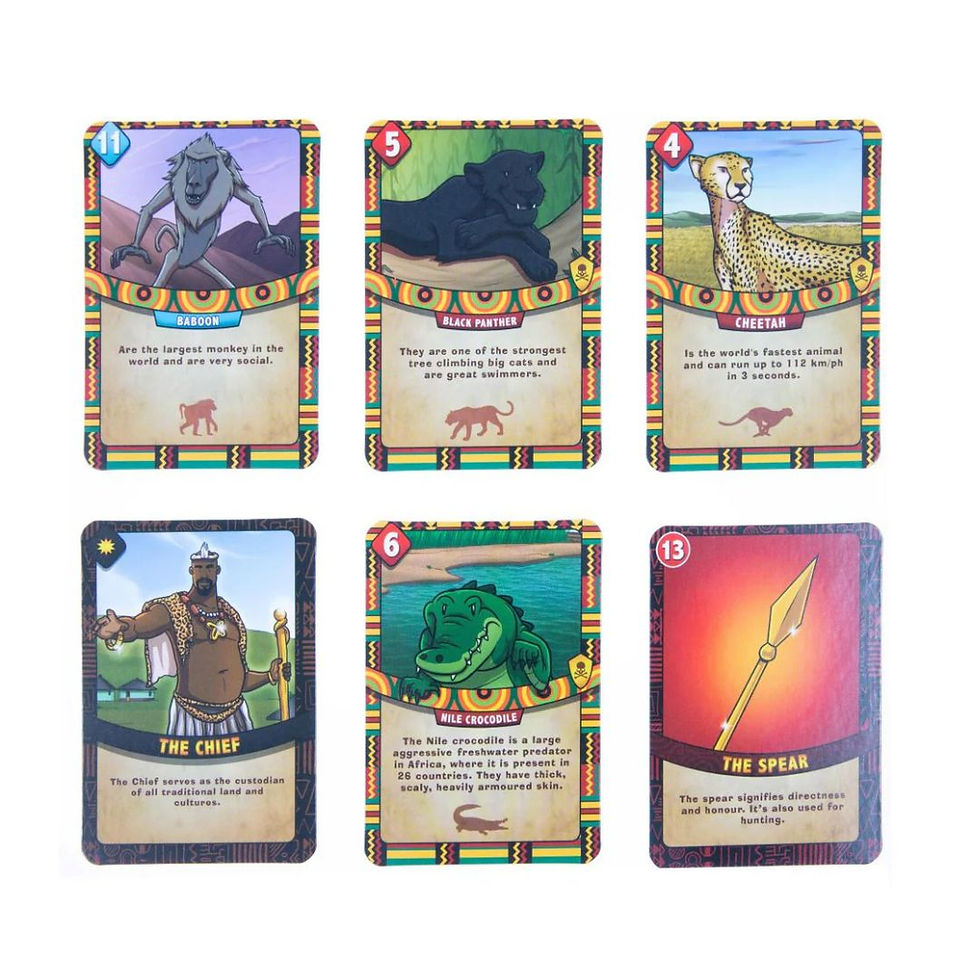 Thumbnail: Little Global People Animal Kingdom Memory Card Game