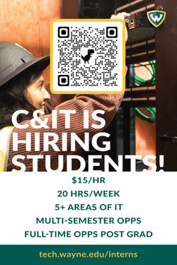 Intern hiring ad
