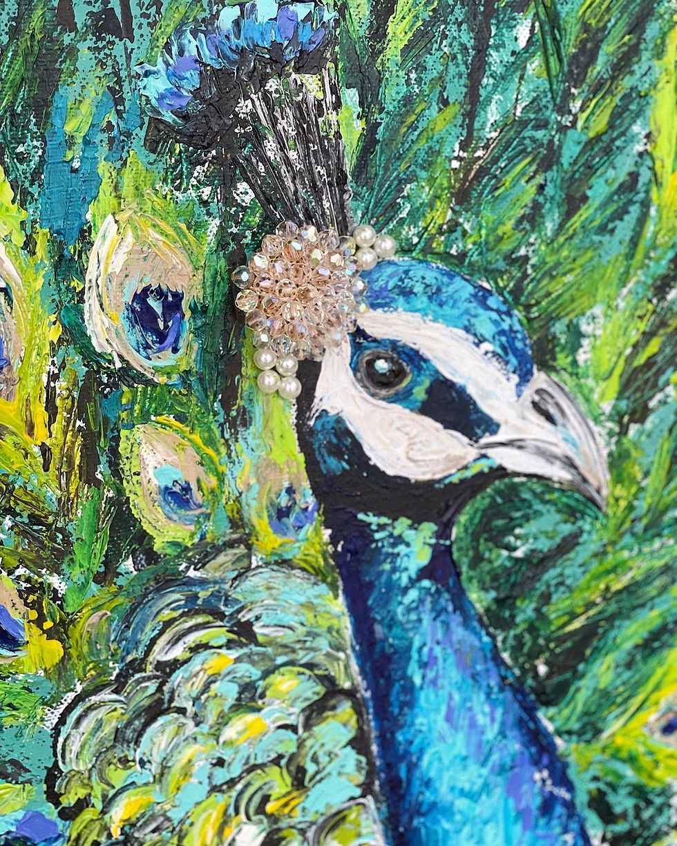Thumbnail: Priscilla the Peacock