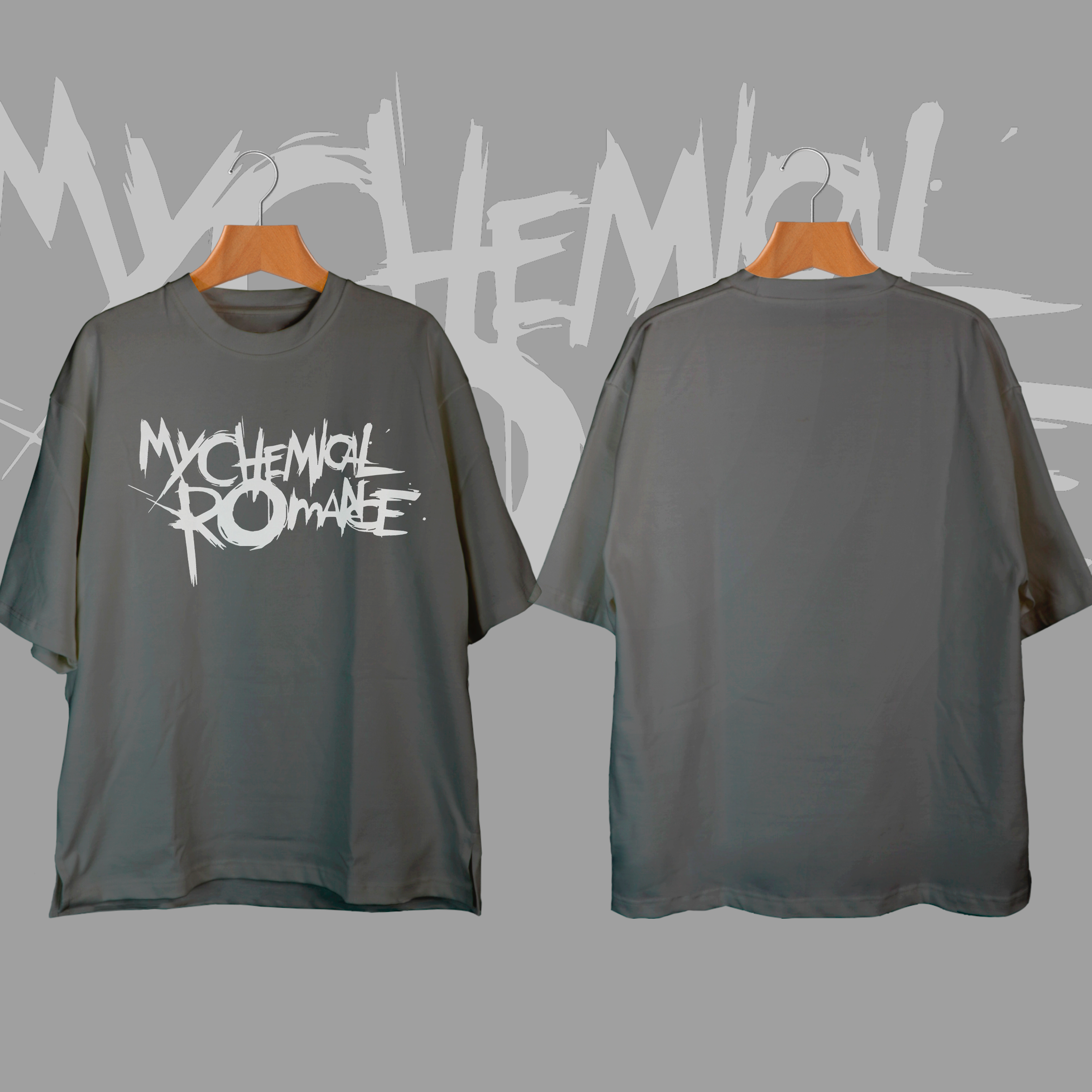 MCR LOGO - MY CHEMICAL ROMANCE - Oversized