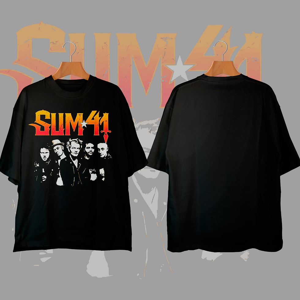 Miniatura: SUNSET LOGO  - SUM 41 - Oversized