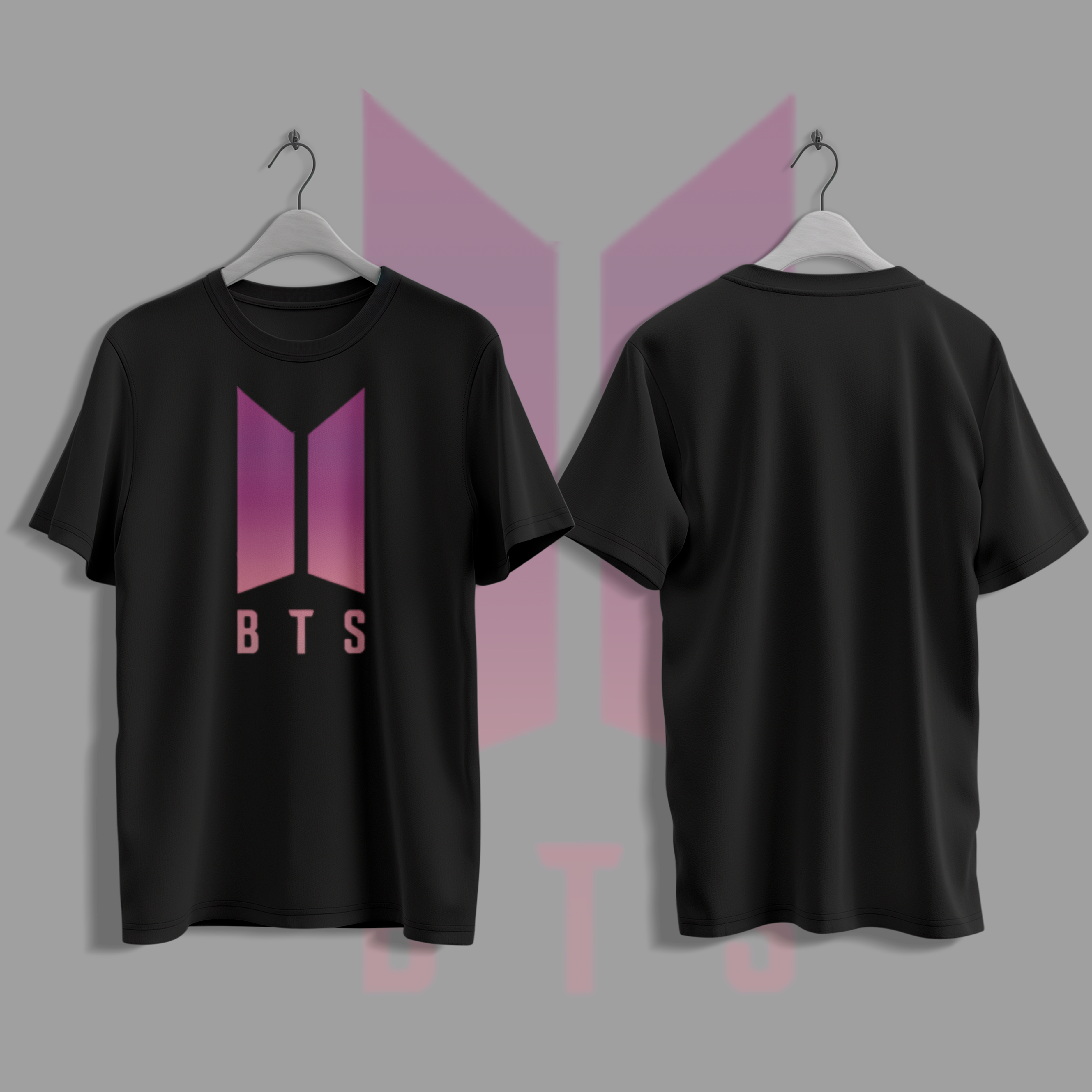 NEON LOGO - BTS - T-shirt