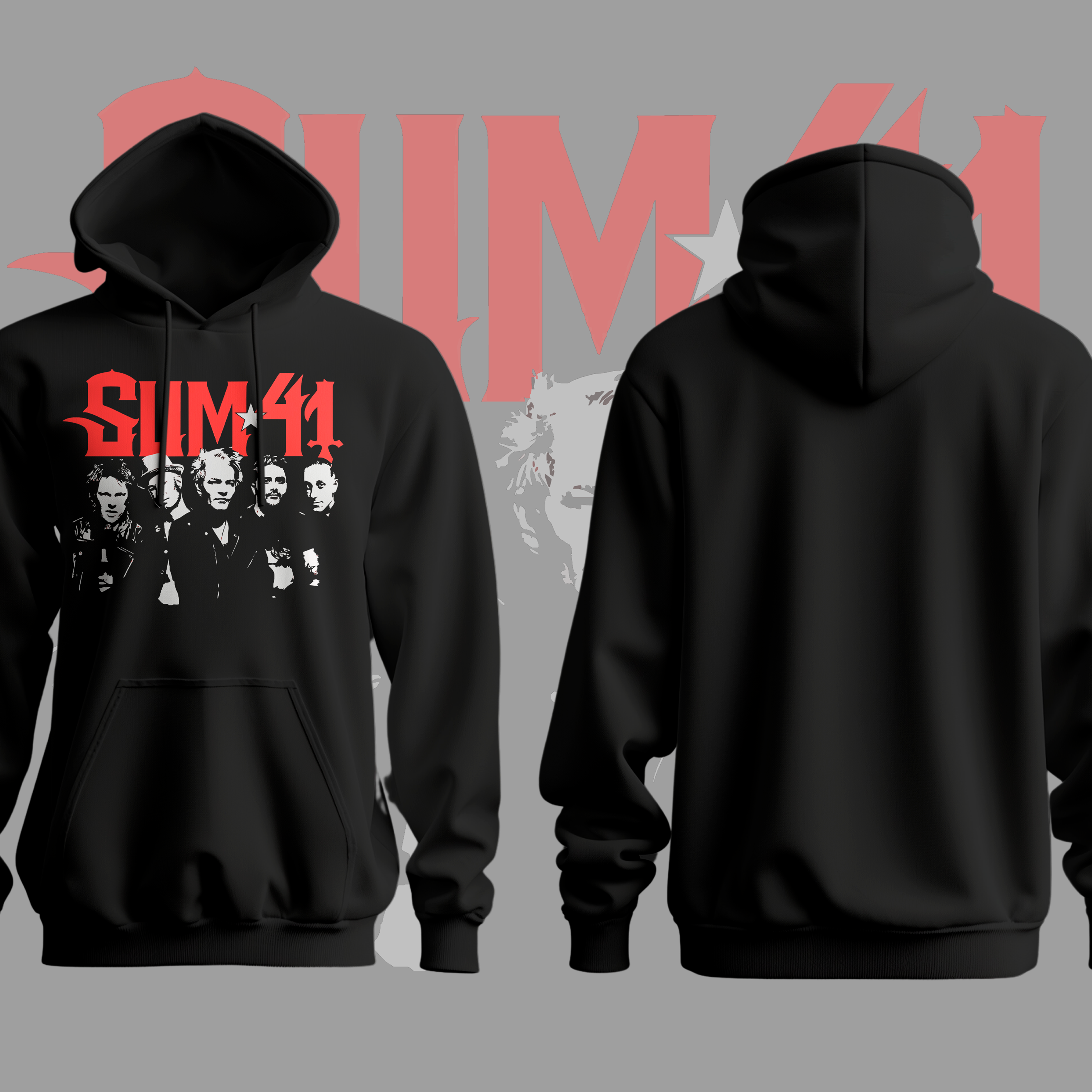 SHADOW SILHOUETTE  - SUM 41 - Moletom