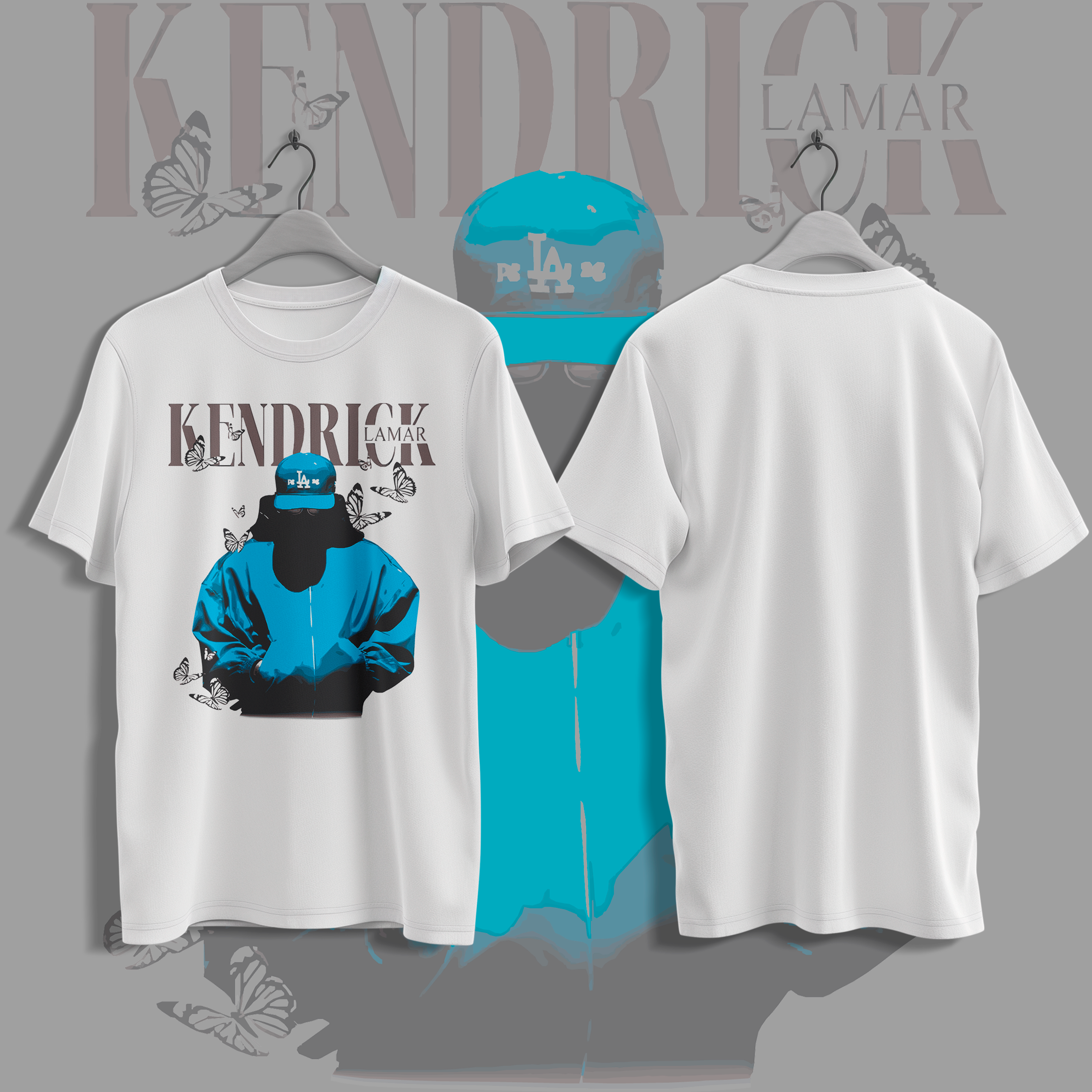 BUTTERFLIES - KENDRICK LAMAR - T-shirt