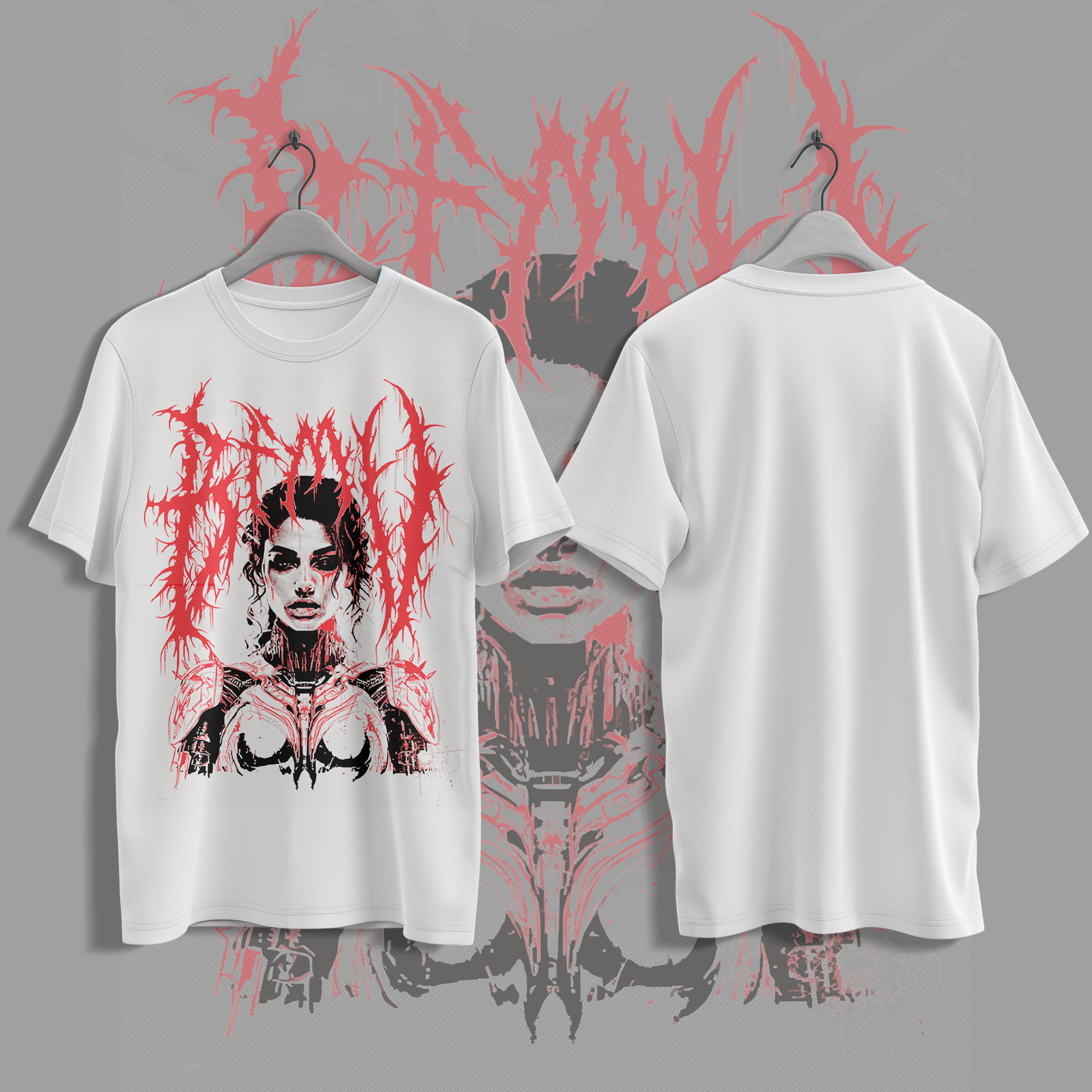 ROBOT WOMAN - BULLET FOR MY VALENTINE  - T-shirt