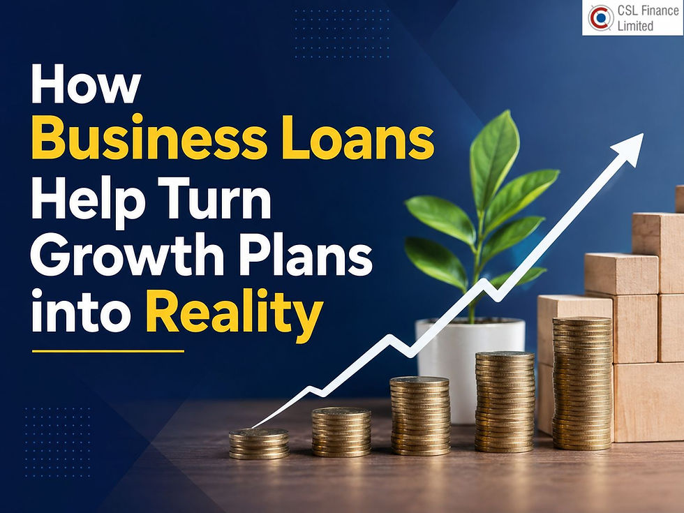 How Business Loans Help Turn Growth Plans into Reality