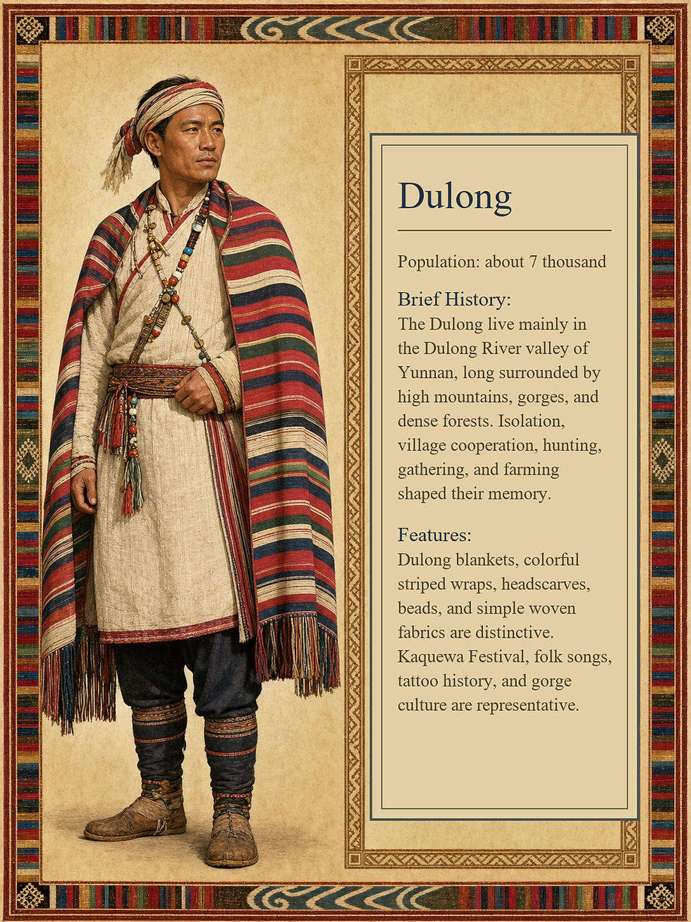 The Dulong People of Yunnan