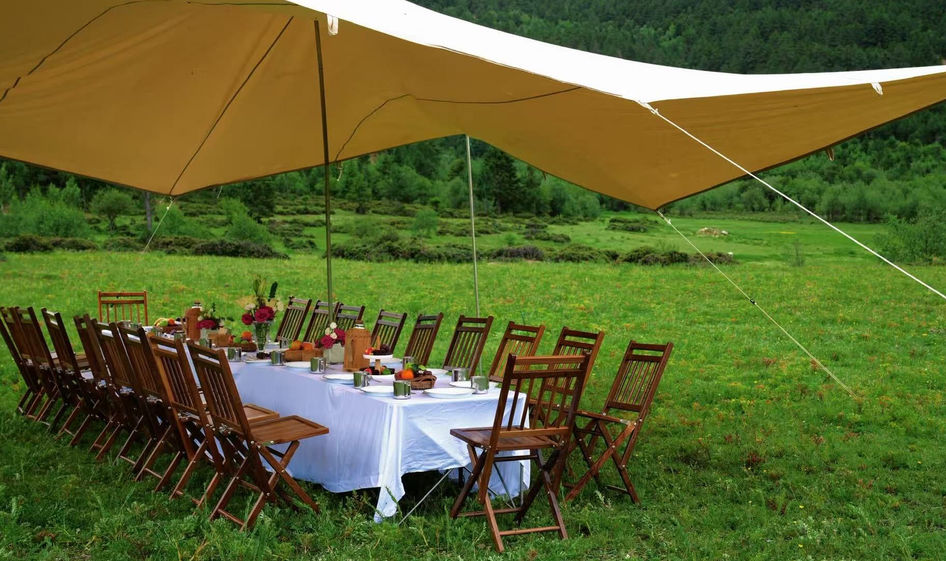 French Dinner at Liuda Farm