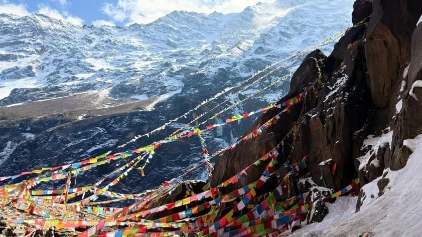 Lower Yubeng — Sacred Waterfall — Lower Yubeng