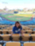 Chef Barb at Dodger Stadium