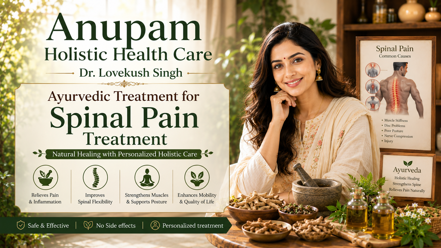 Best Spinal Pain Ayurvedic Treatment in East Delhi | Dr. Lovekush Singh | Book Appointment Online