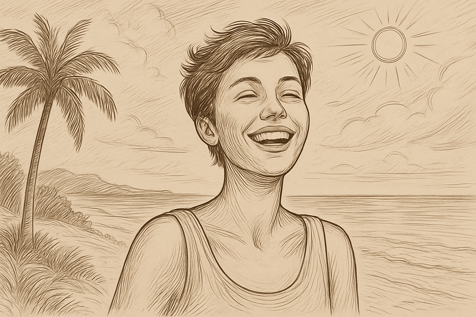 Couper ses cheveux pour prévenir les effets du soleil
