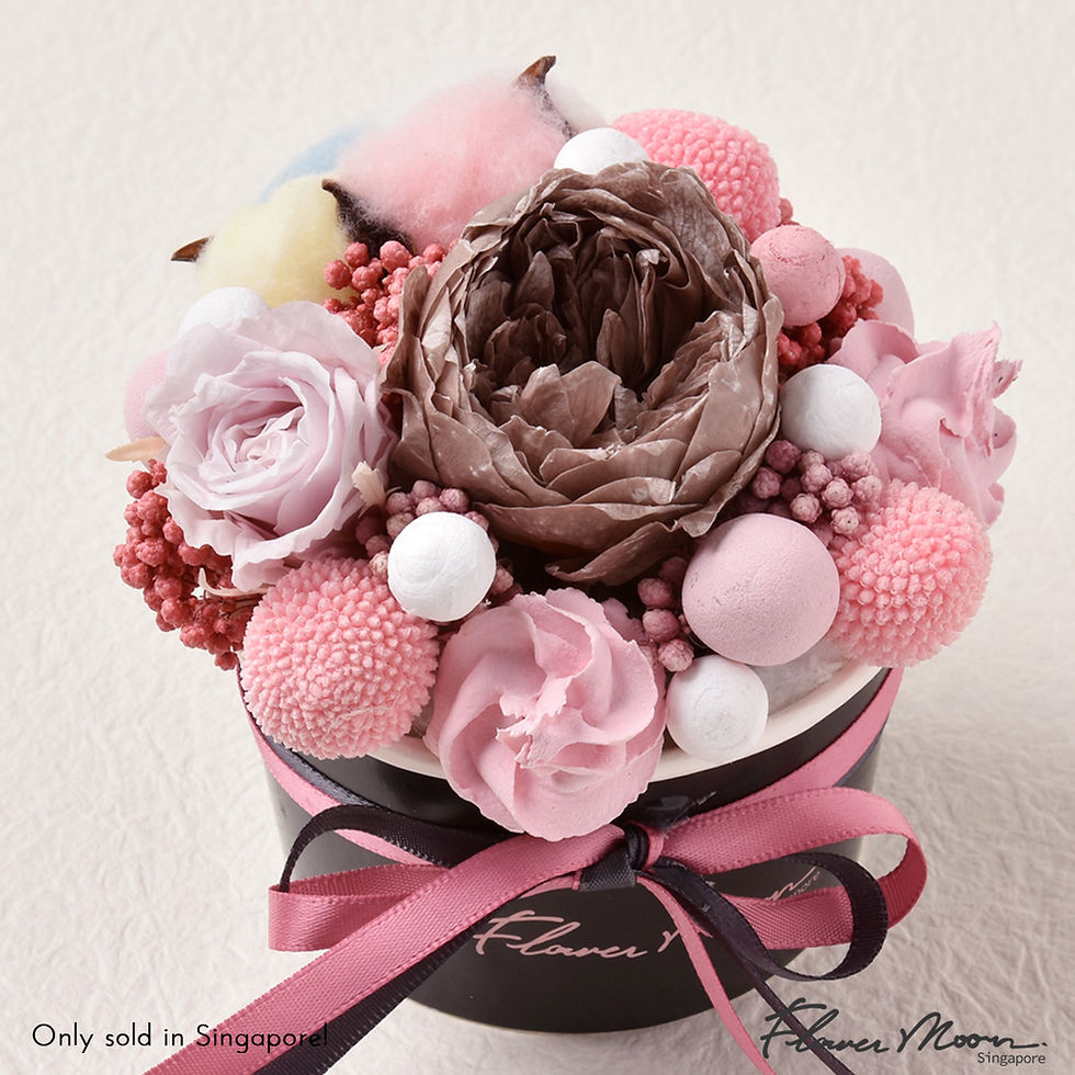 サムネイル： 5oz Cupcake Flower - Large size