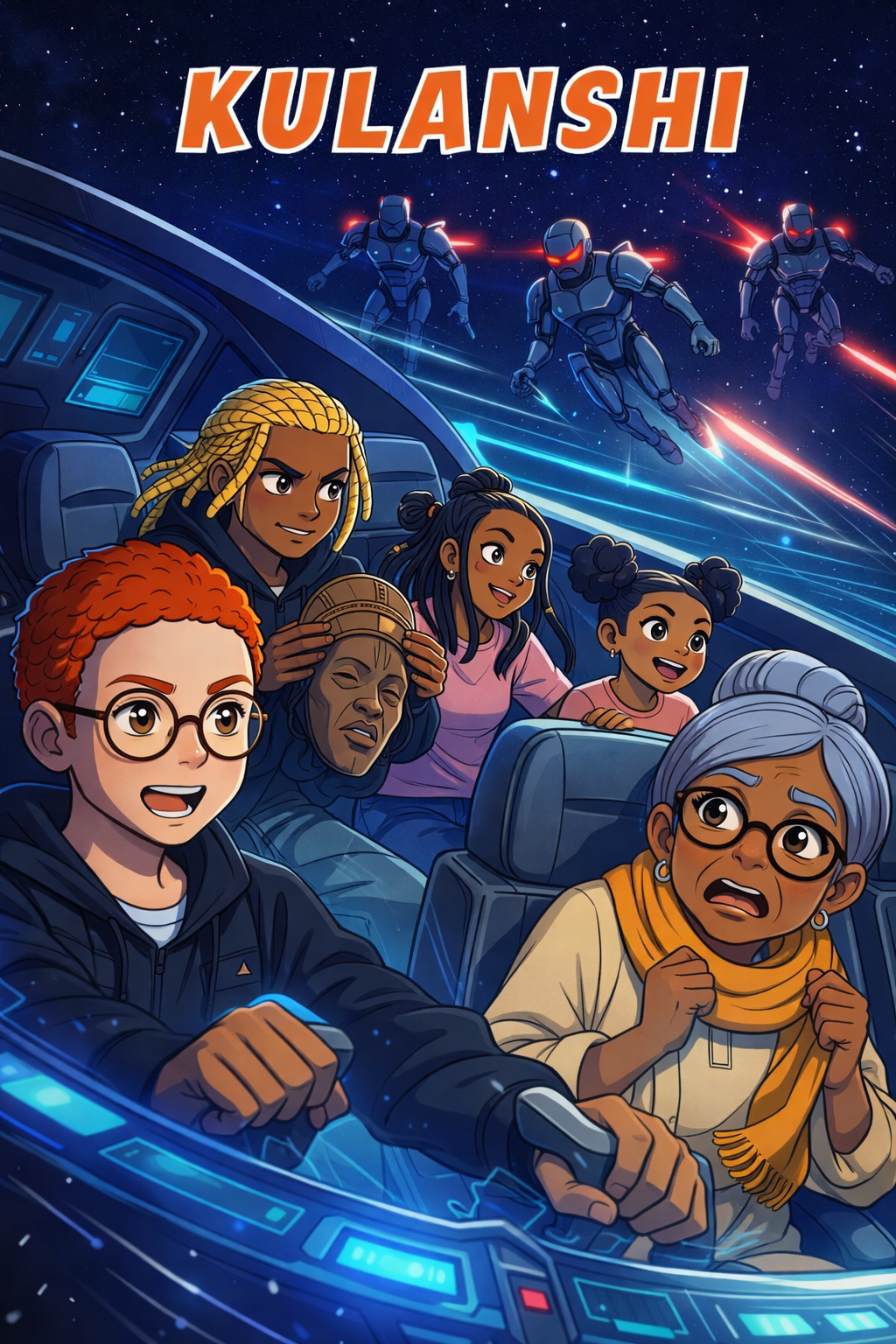 Kulanshi: BloodlineAfrofuturism Issue 1 Smash Brothers
