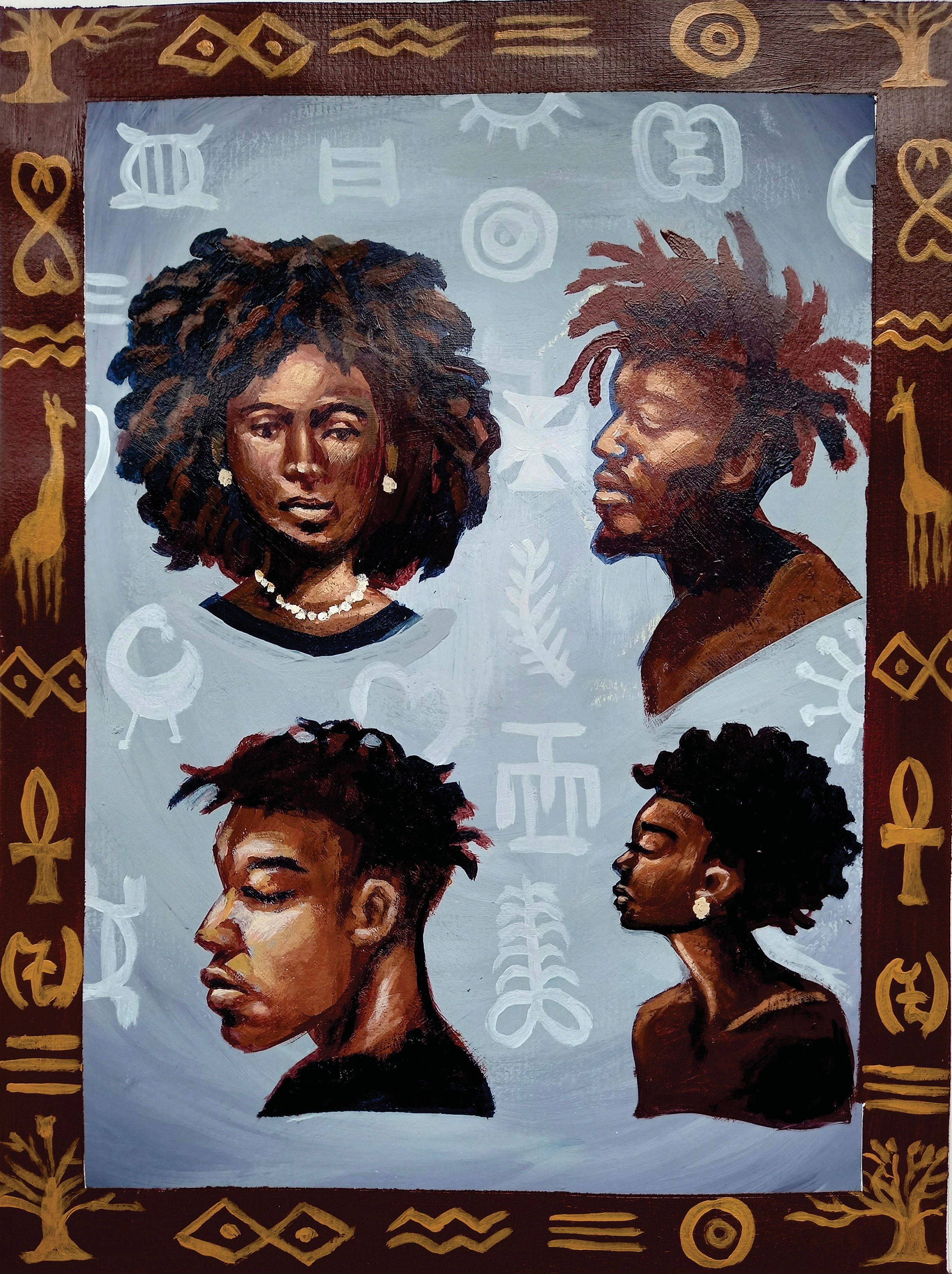 Generational Curses Art Poster- Kwaku Ntow