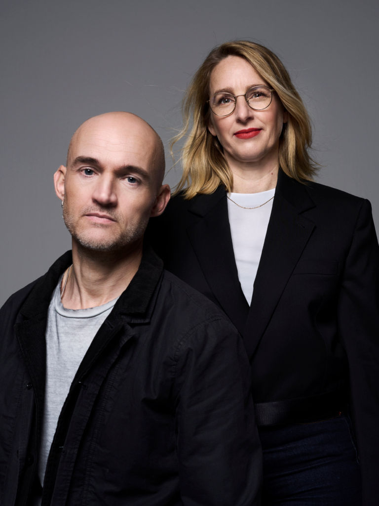 Dries Verhoeven & Rieke Vos. Photo by Robin de Puy.