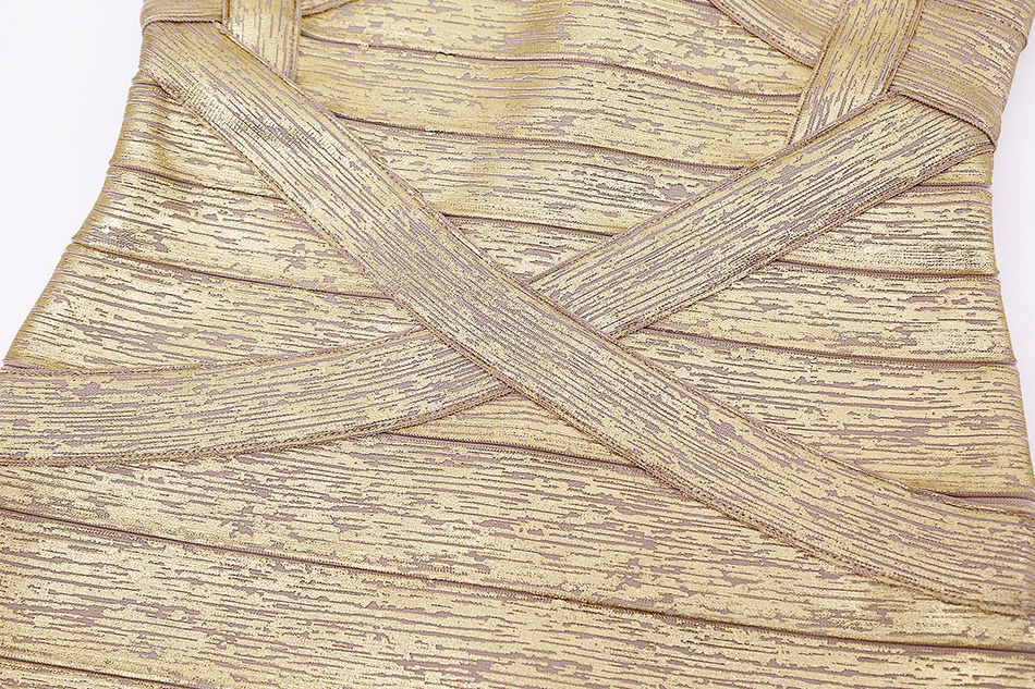 Thumbnail: Golden Diva Spaghetti Dress