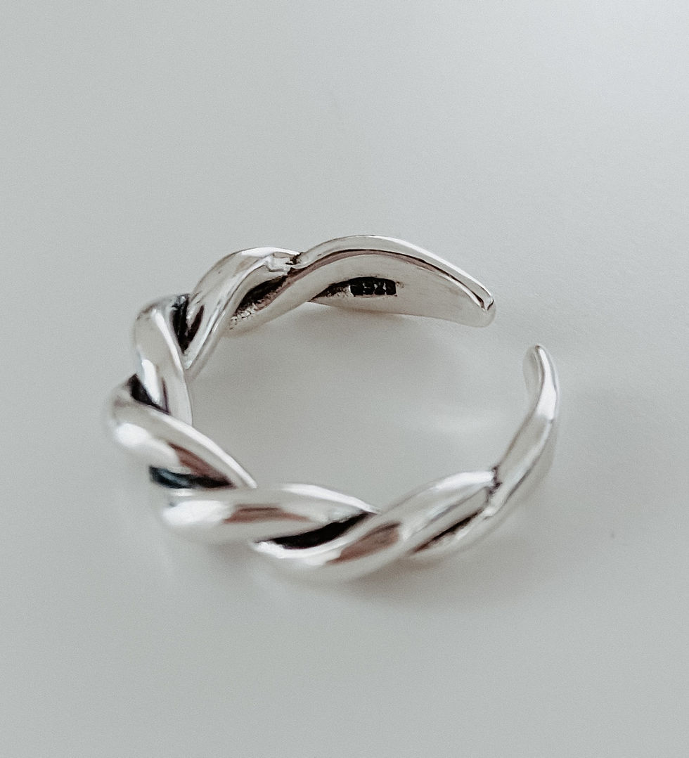 Thumbnail: Lovers Dance 925 Silver Ring