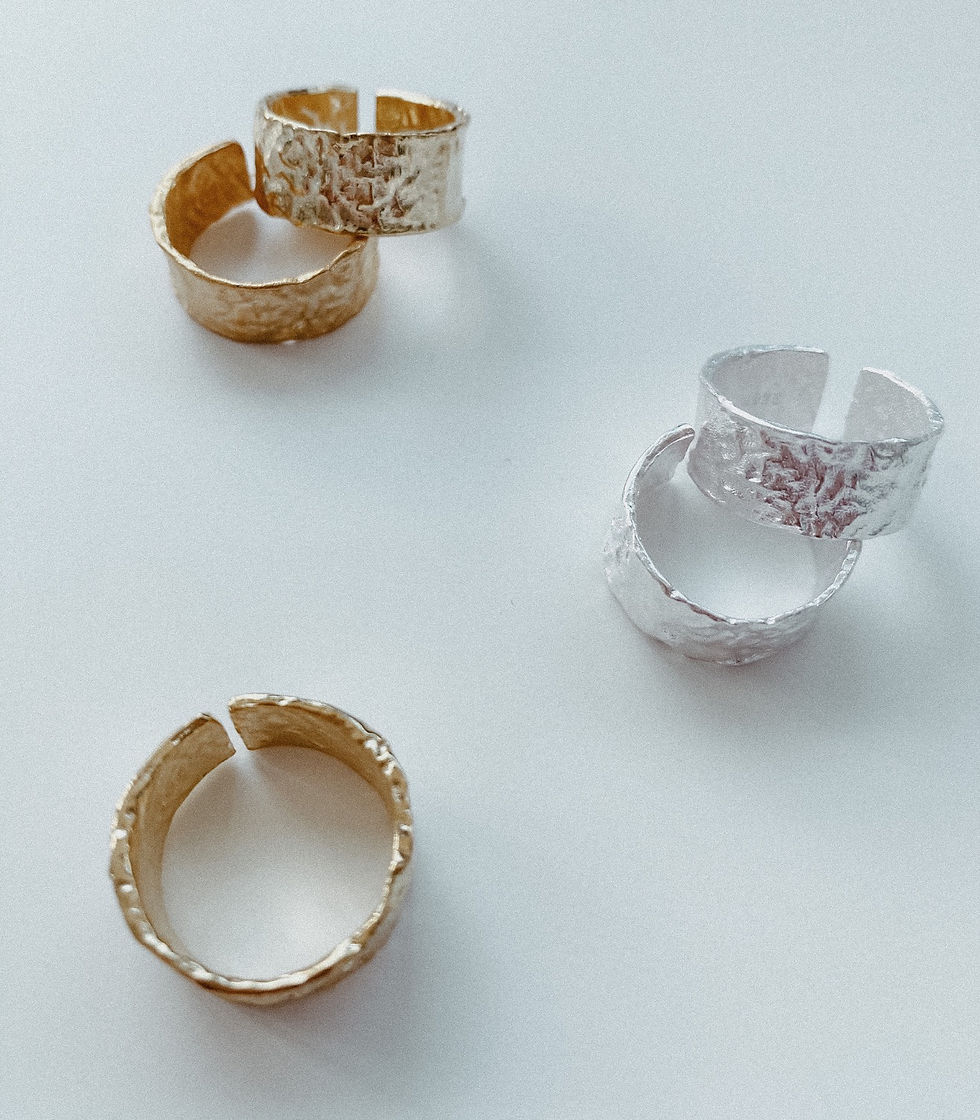 Thumbnail: Less Is More 925 Silver Ring