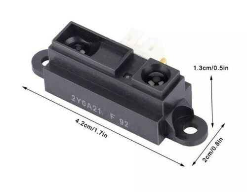 Thumbnail: GP2Y0A21YK0F SHARP IR Analog Distance Sensor Module 10CM - 80CM Arduino + Cable