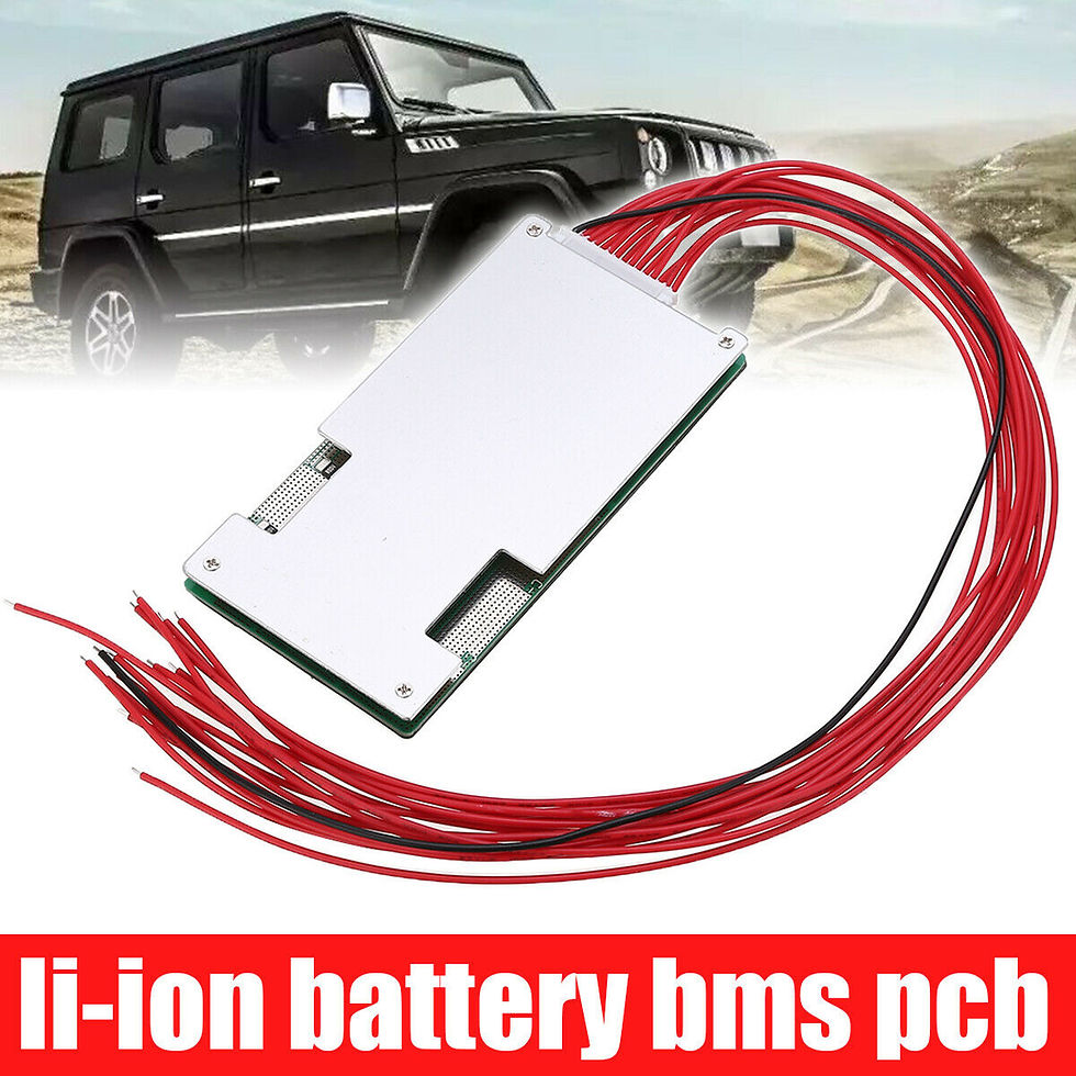 Thumbnail: 48V 14S 45A Li-ion Battery BMS PCB Board With Balance For Ebike Escooter