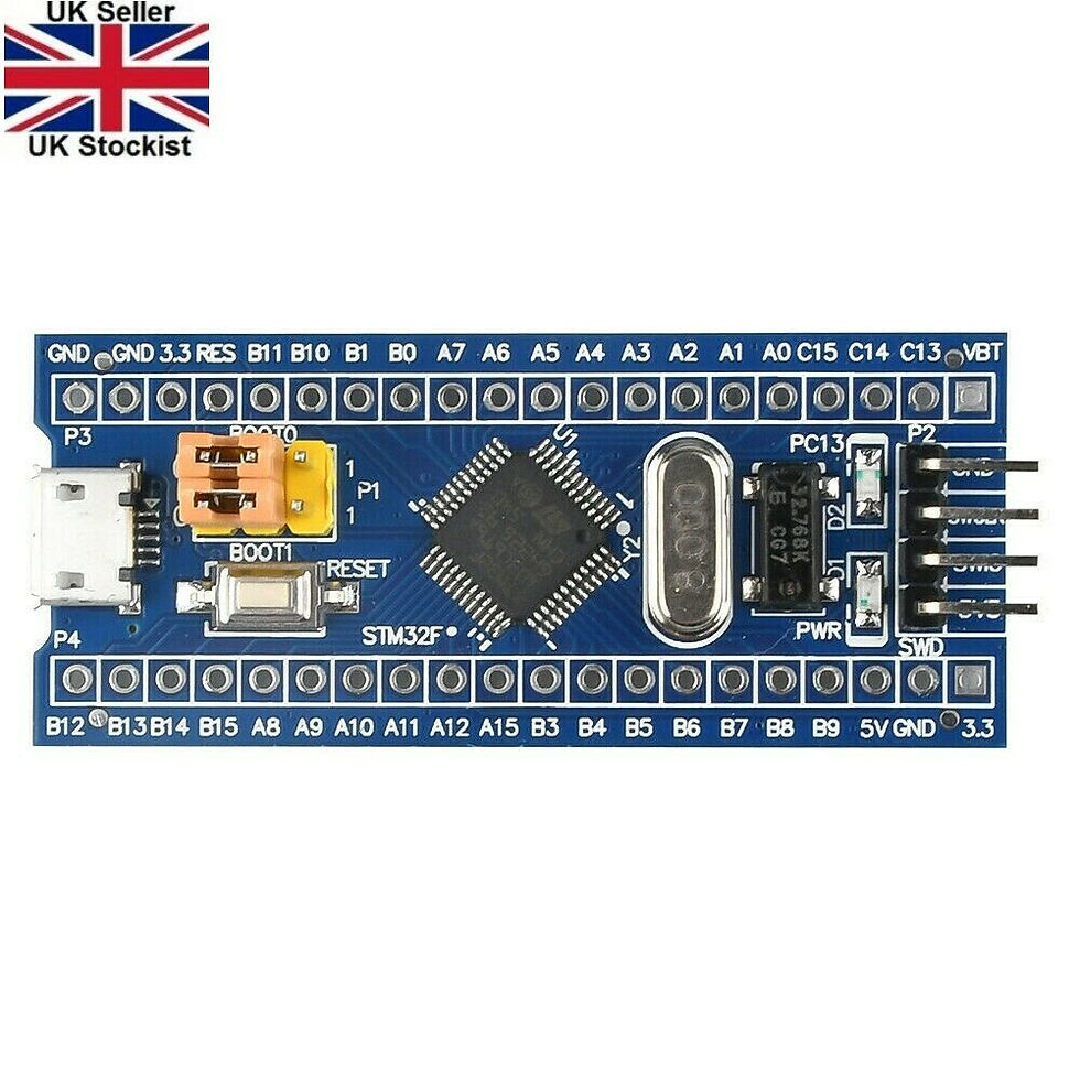 Thumbnail: STM32F103C6T6/STM32F103C8T6 ARM STM32 Minimum System Development Board Module Fo