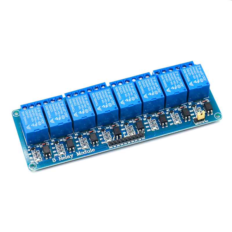 Thumbnail: 5V 1/2/4/8 Channel Relay Board Module for Arduino Raspberry Pi ARM AVR DSP PIC