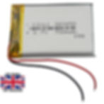 Thumbnail: 3.7V 700 mAh Polymer Lipo cell Battery 383450 for GPS driving recorder PAD DVC