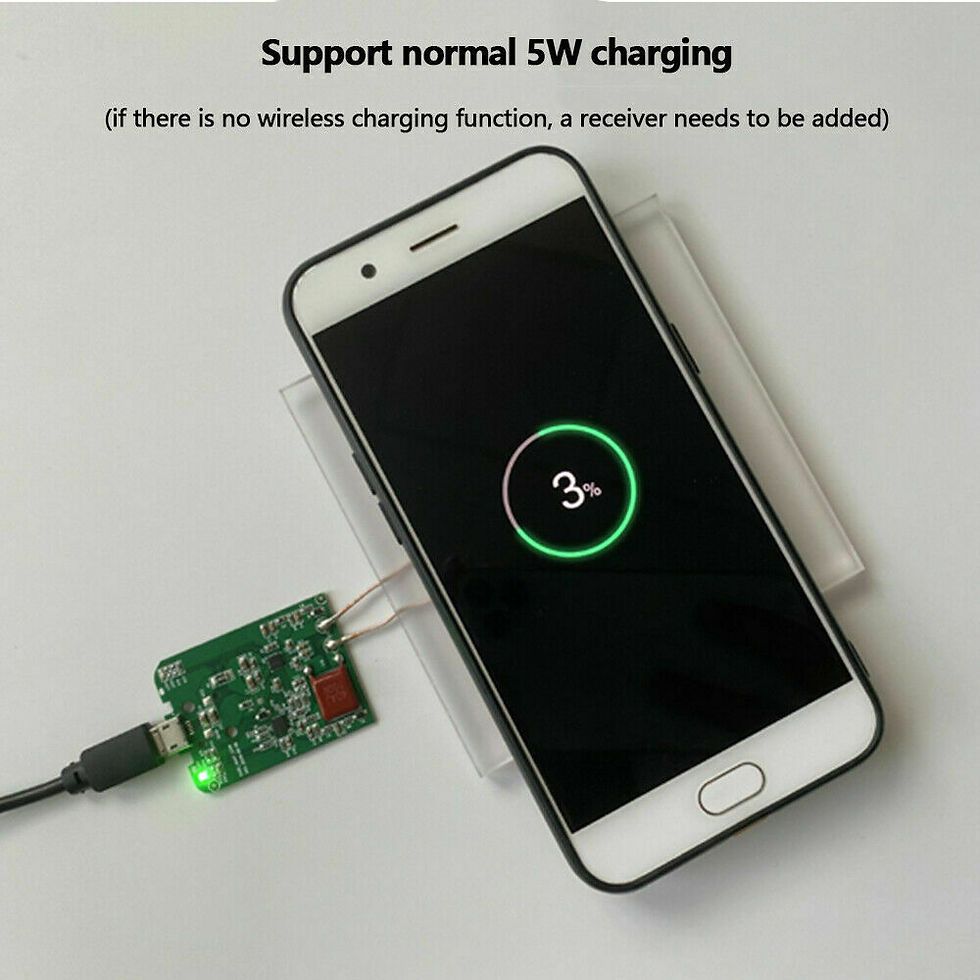 Thumbnail: Wireless Charger Module Transmitter PCBA Circuit Board Coil Type-C Mirco USB