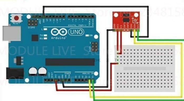 Thumbnail: GY-291 ADXL345 3-Axis Accelerometer Module for Arduino RPi ESP8266 etc