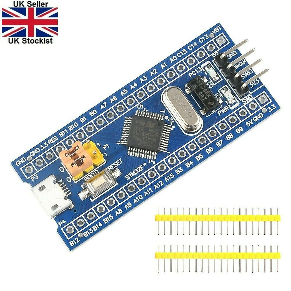 Thumbnail: STM32F103C6T6/STM32F103C8T6 ARM STM32 Minimum System Development Board Module Fo