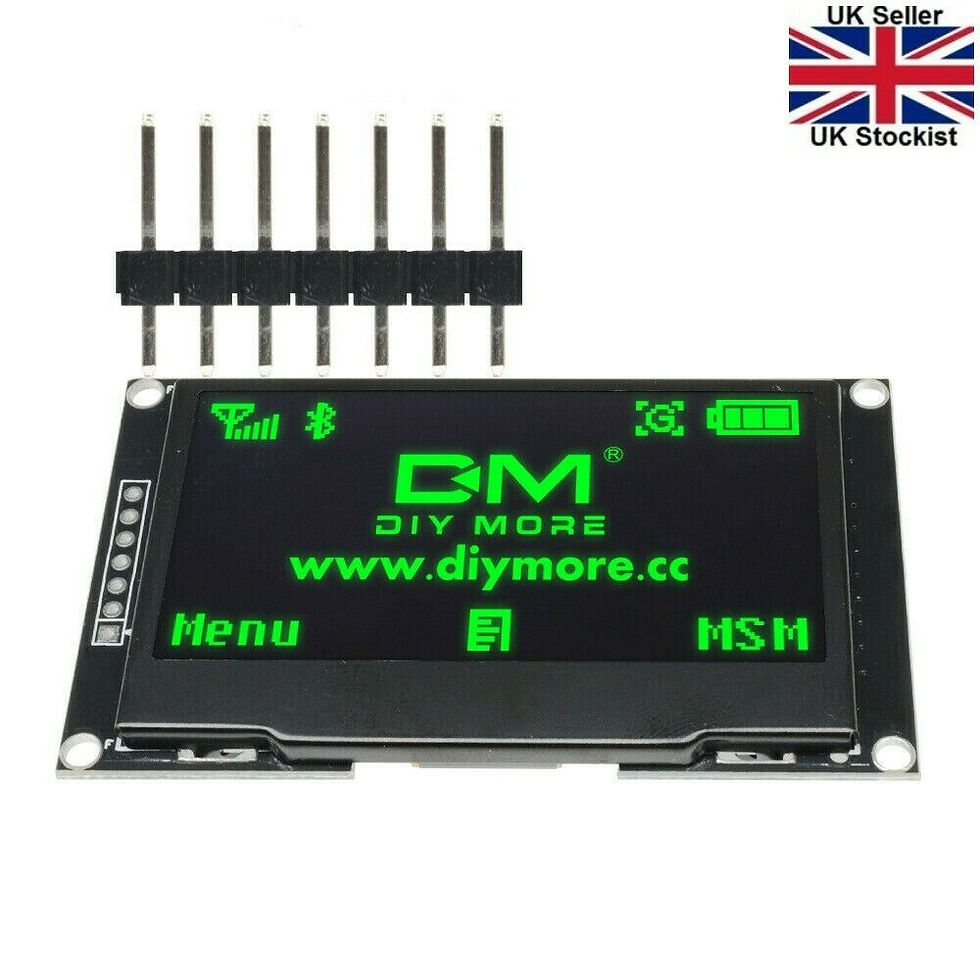 Thumbnail: 2.42" inch LCD Display OLED RGB SSD1309 12864 SPI Serial Port for Arduino C51