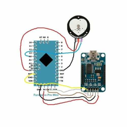 Thumbnail: Pulsesensor Heart Rate Pulse Sensor Module For Arduino Raspberry Pi