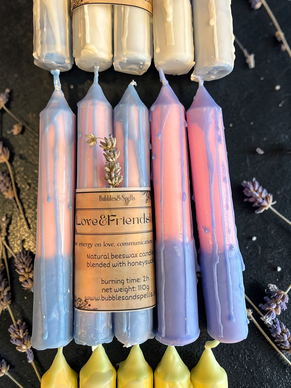 Thumbnail: LOVE&FRIENDSHIP CANDLE (set of 2)