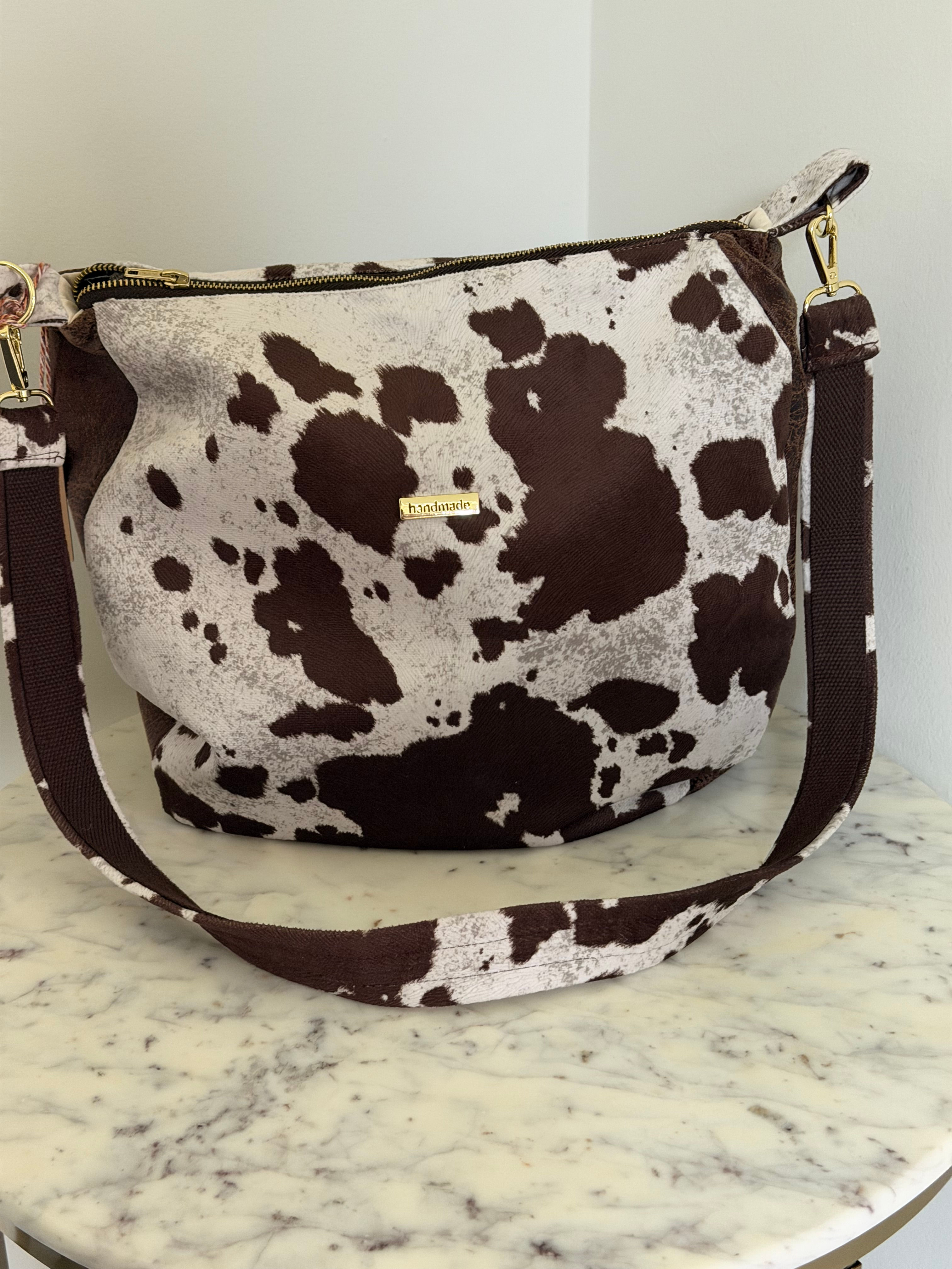 Faux Cowhide Bag2