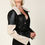Thumbnail: Stowe Shearling Contrast Jacket