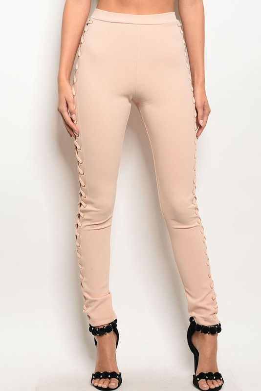 LACE UP SIDE PANTS