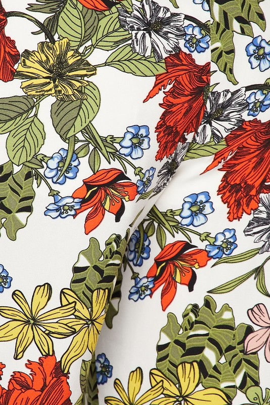 Thumbnail: OFF-WHITE ONE SHOULDER PRINT JUMPSUIT