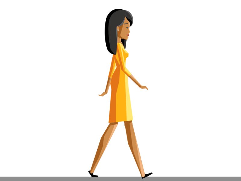 Walk Cycle WIP part 2.gif