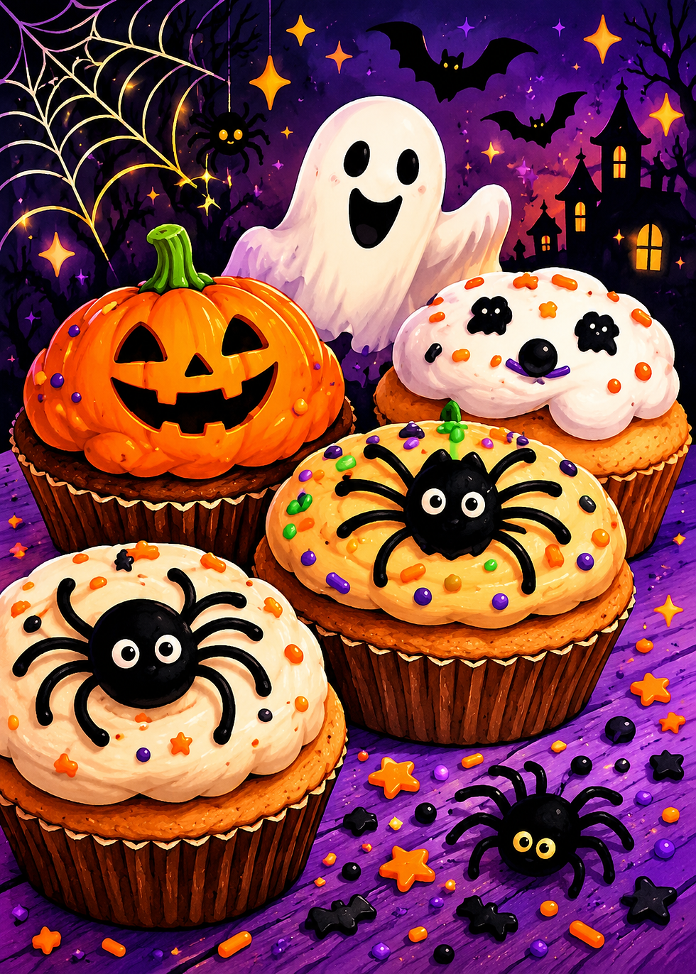 Spooky Week: Cakes and Cookie Decoration