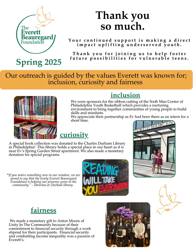 We've started a newsletter!